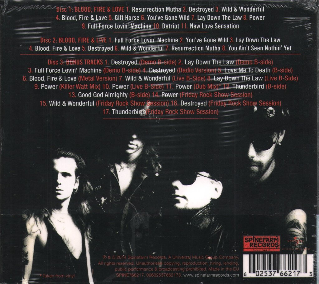 Almighty - Blood, Fire & Love - Cd Set