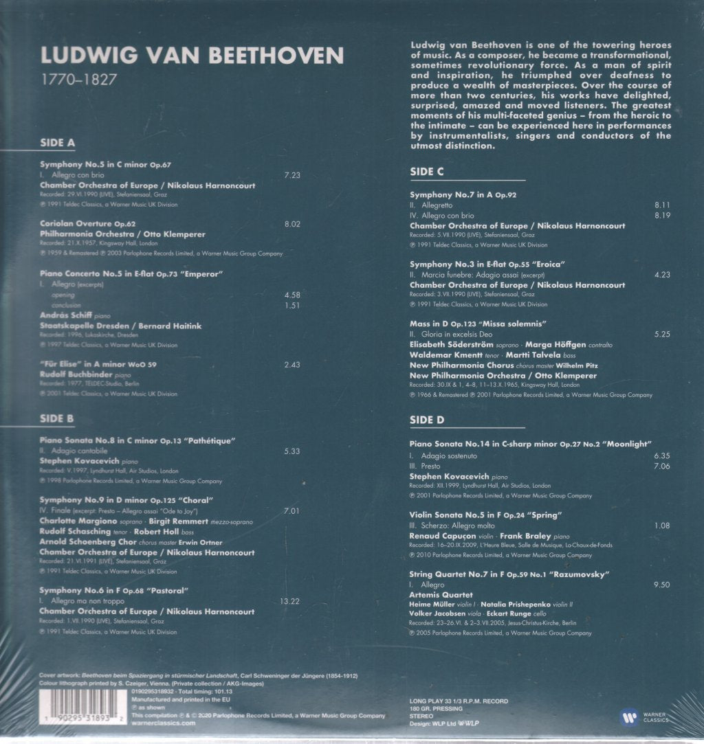 Ludwig Van Beethoven - Heroic Beethoven - Double Lp