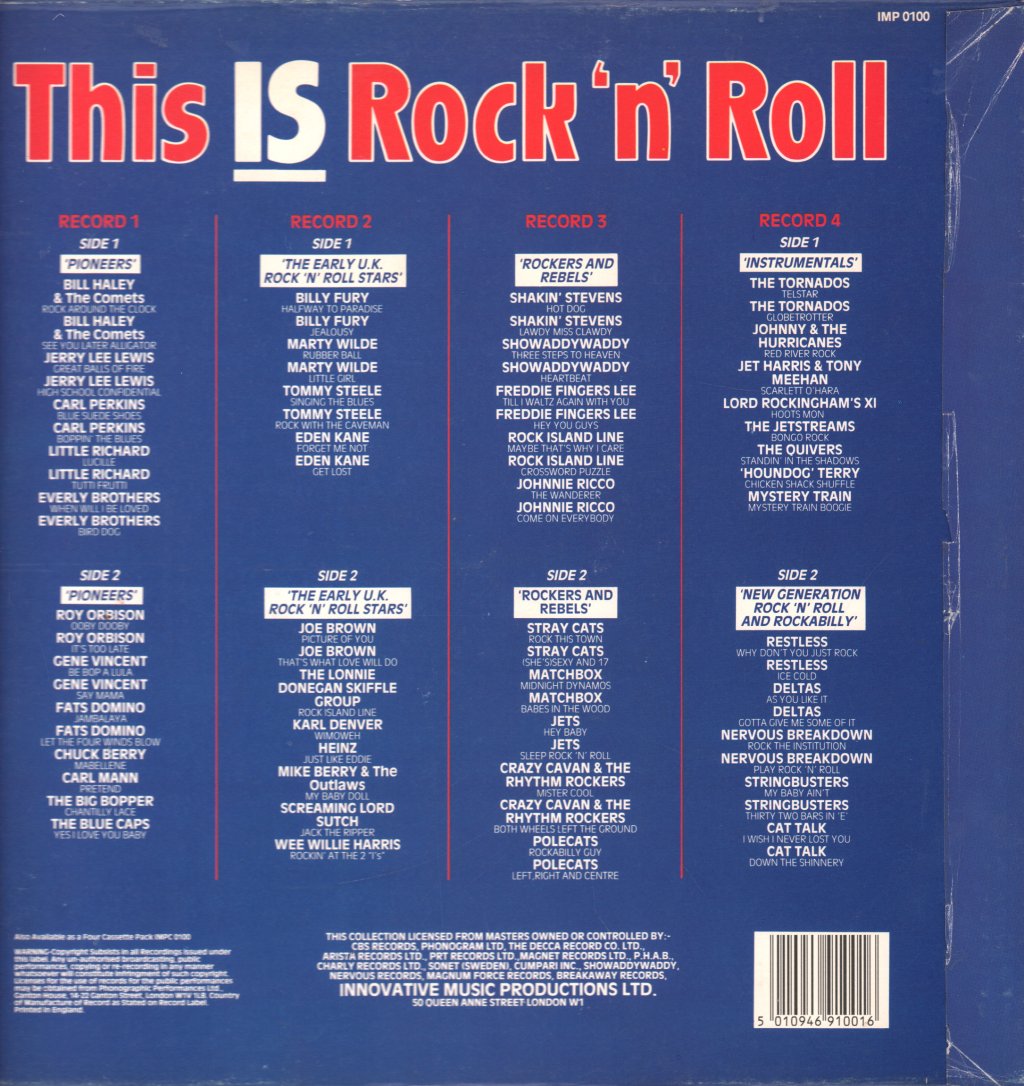 Various Artists - This is Rock 'N' Roll - Lp Box Set