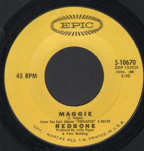 Redbone - Maggie - 7 Inch