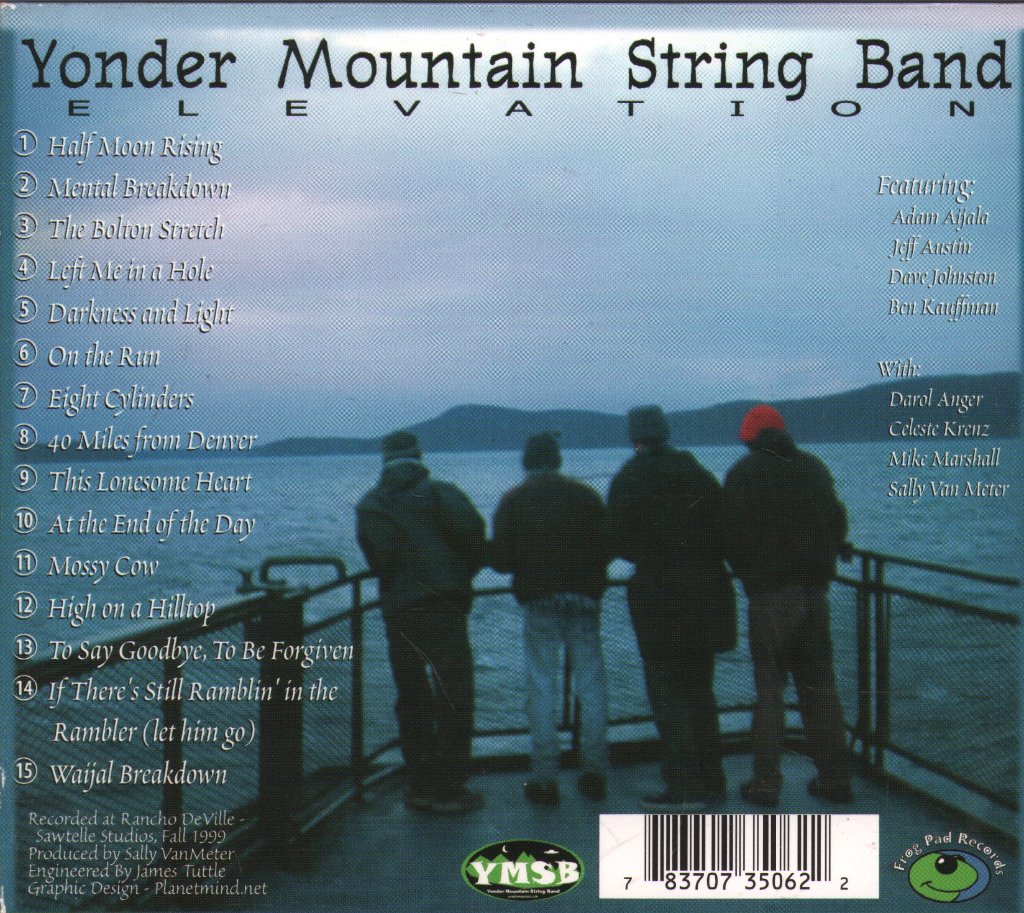 Yonder Mountain String Band - Elevation - Cd