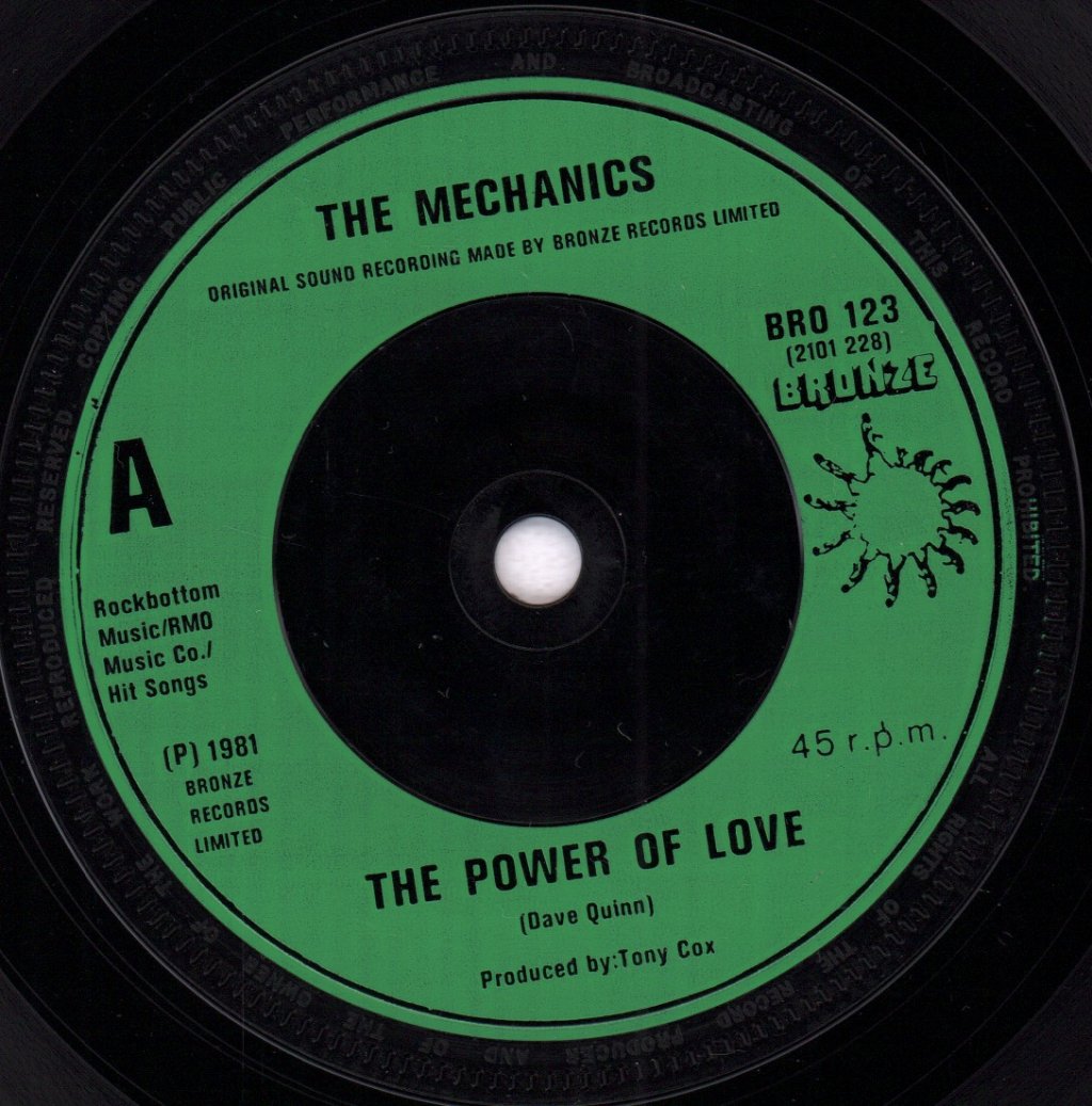 Mechanics - Power Of Love - 7 Inch