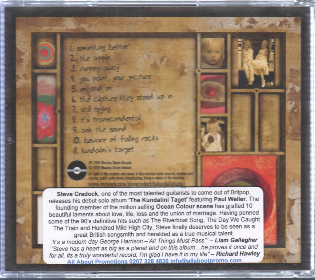 Steve Cradock - Kundalini Target - Cd