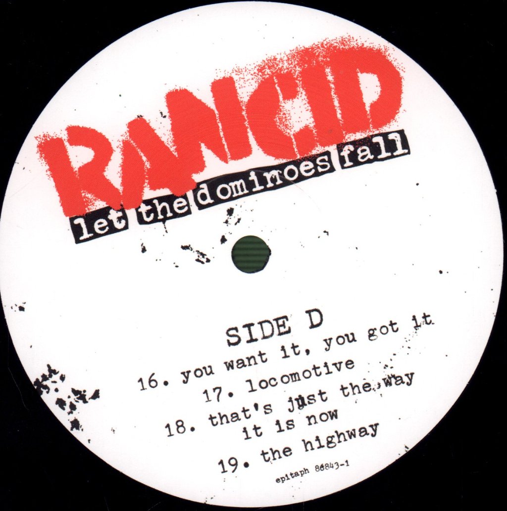 Rancid - Let The Dominoes Fall - Double Lp