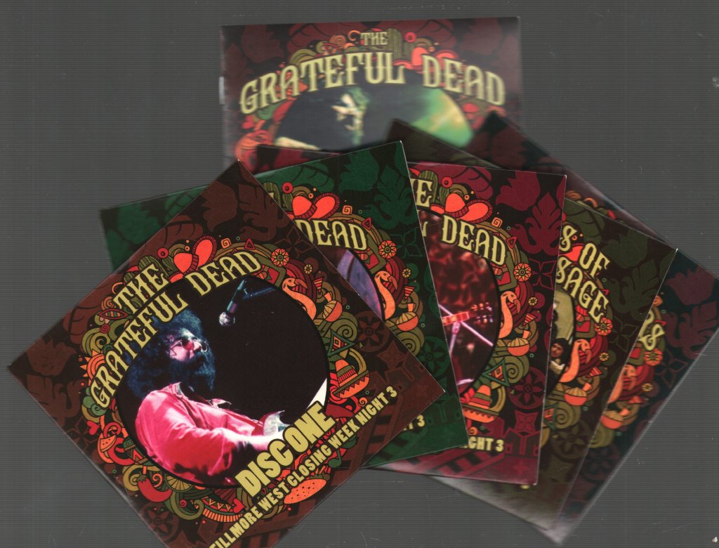 Grateful Dead - Fillmore West Closing Week Night 3 - Cd Set