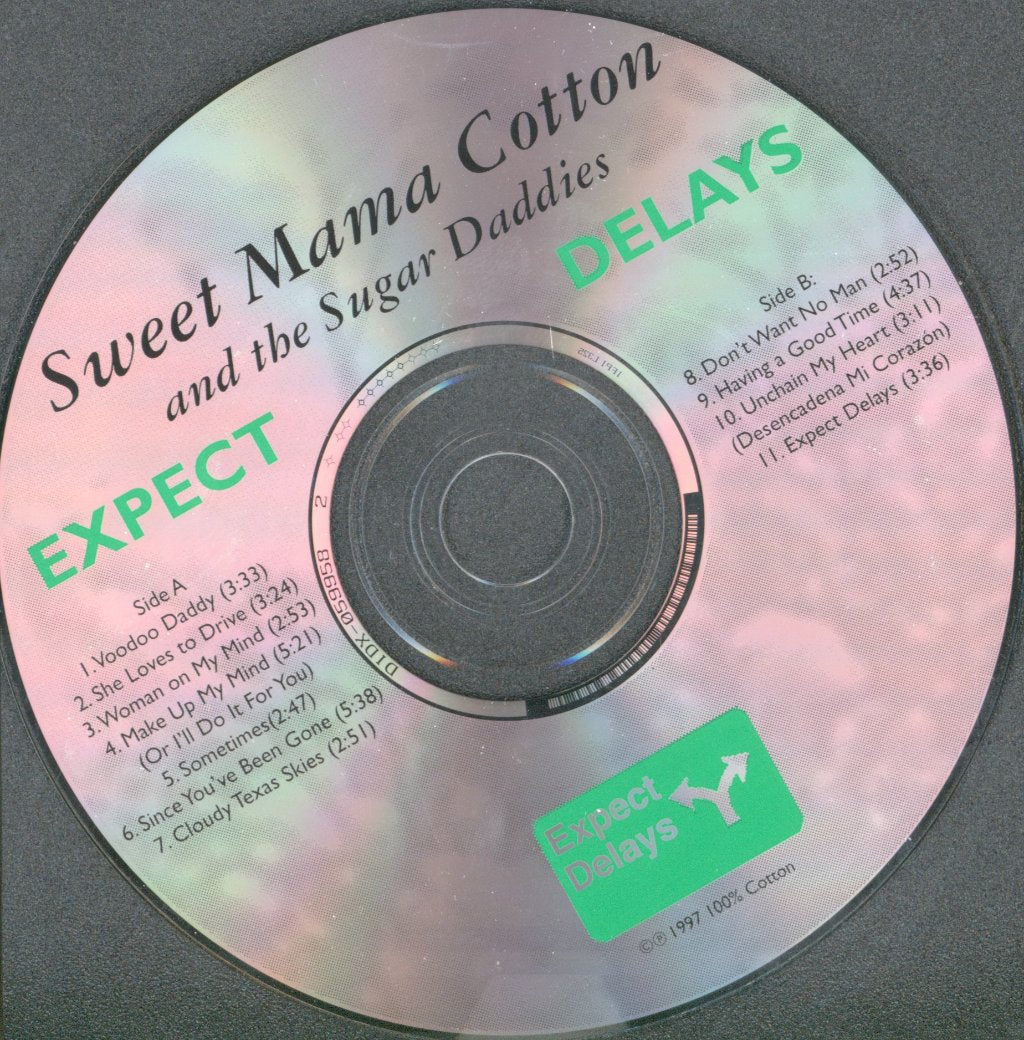 Sweet Mama Cotton And The Sugar Daddies - Expect Delays - Cd