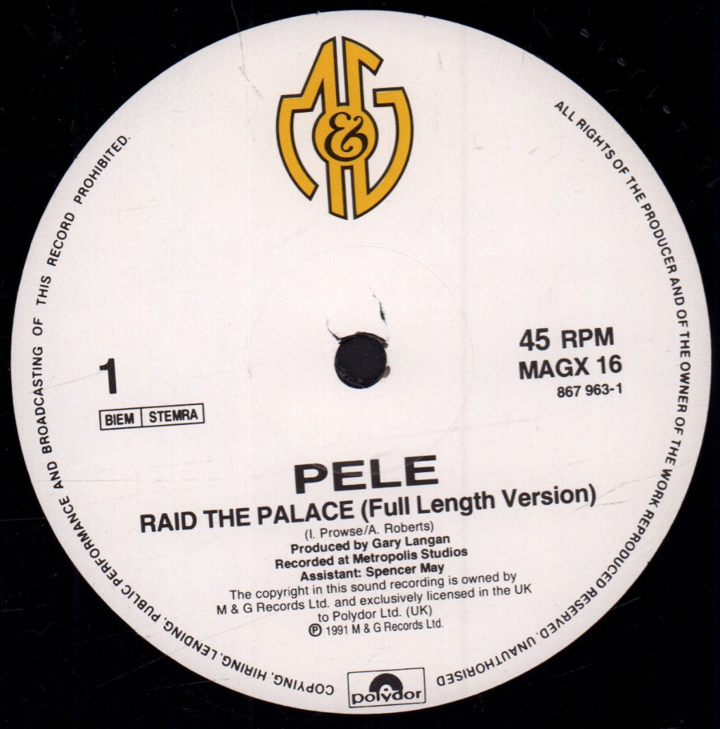Pele - Raid The Palace - 12 Inch