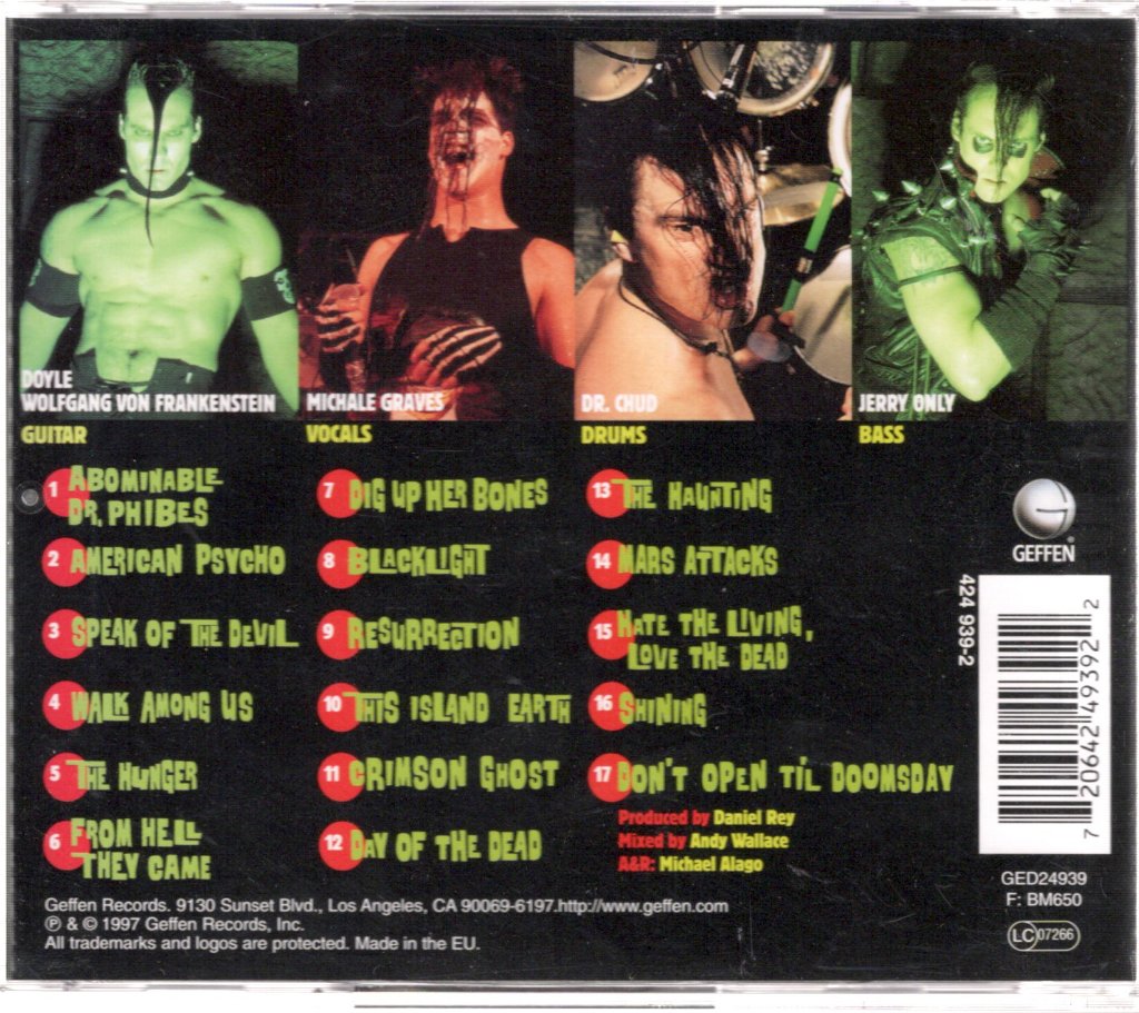 Misfits - American Psycho - Cd