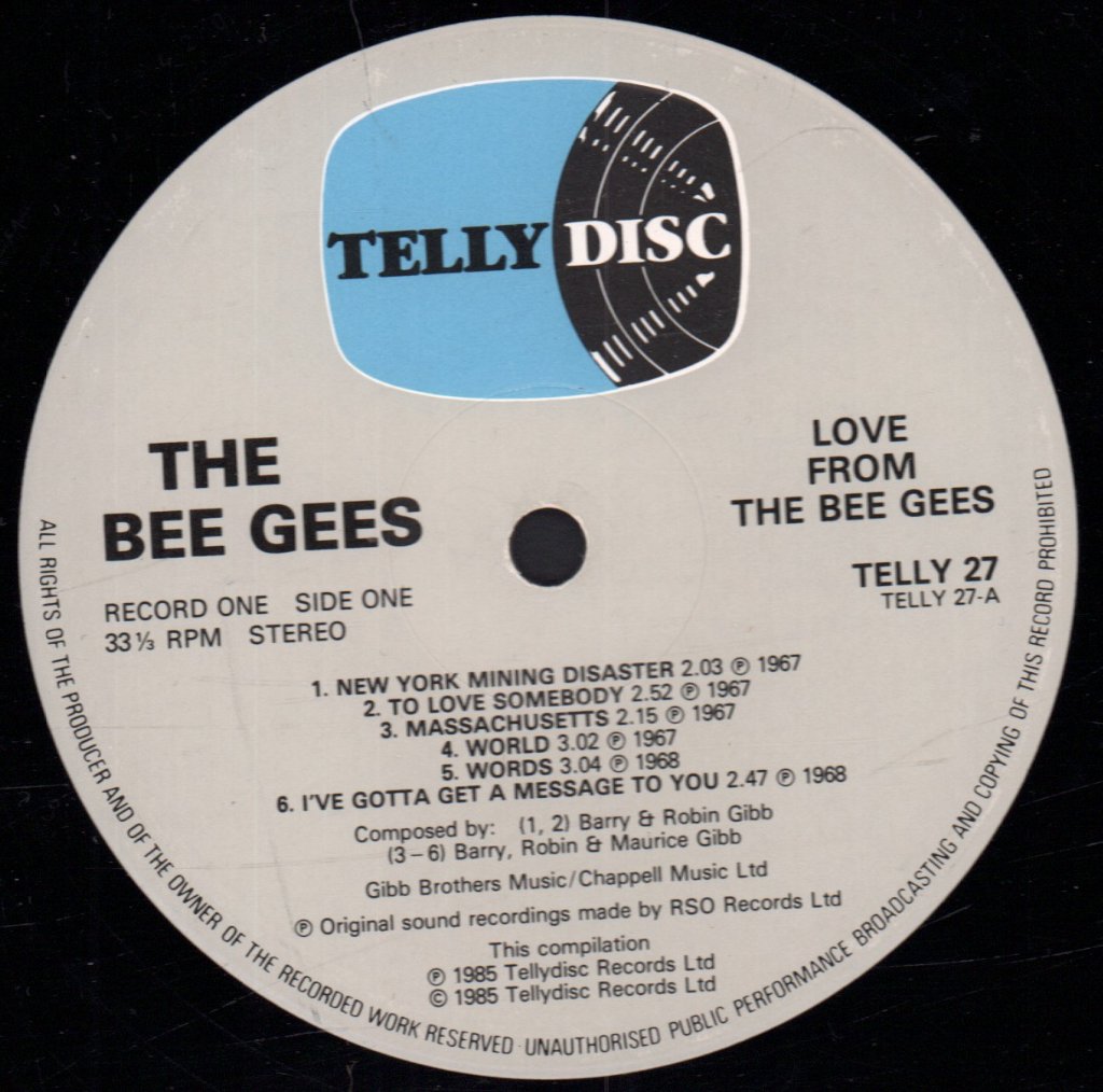 Bee Gees - Love From - Double Lp