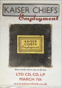 Kaiser Chiefs - Employment - Poster
