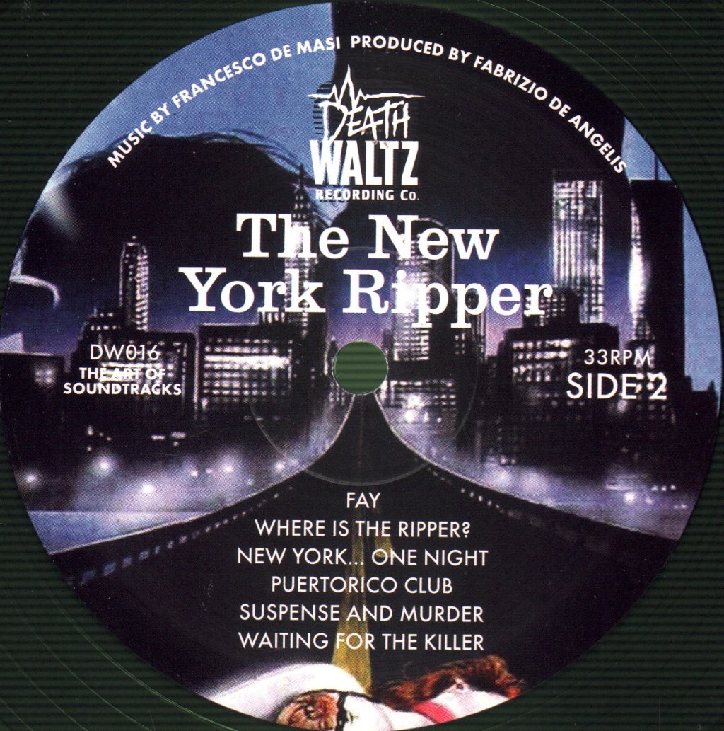Francesco De Masi - New York Ripper - Lp