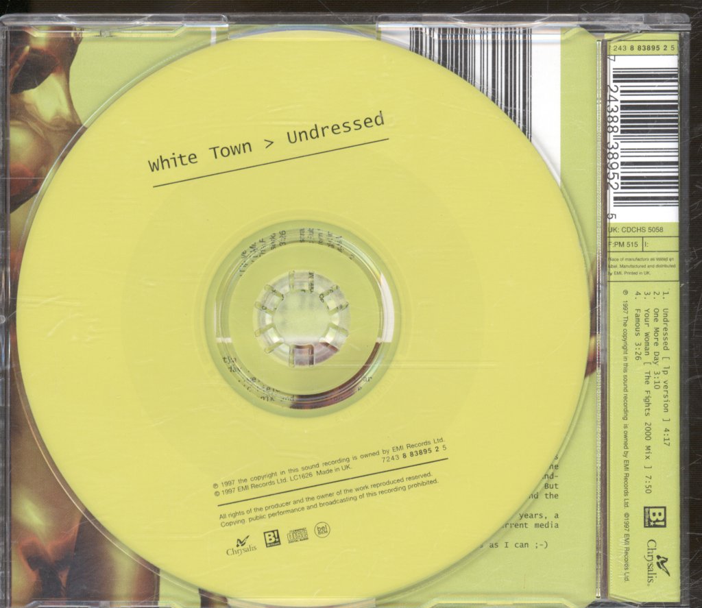 White Town - Undressed - Cd