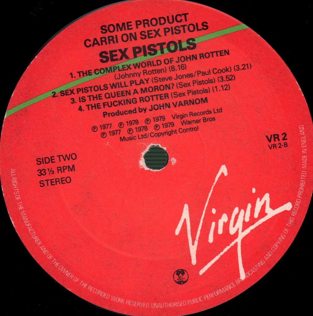 Sex Pistols - Some Product - Lp