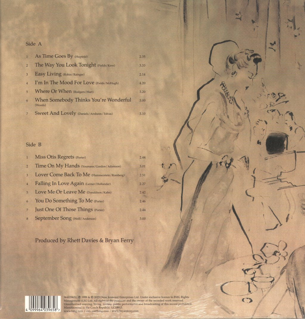 Bryan Ferry - As Time Goes By - Lp