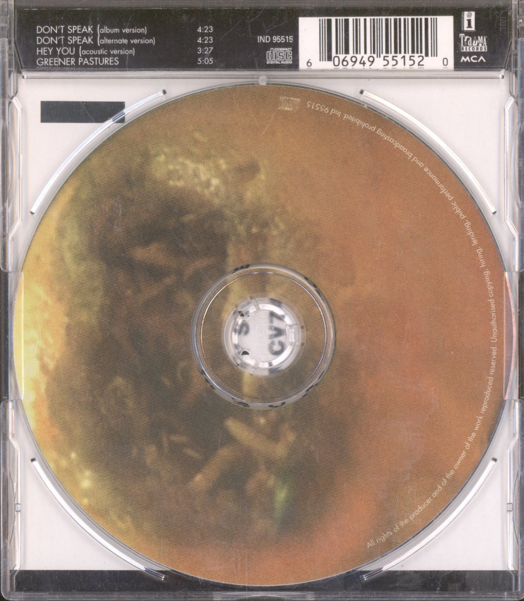 No Doubt - Don't Speak - Cd