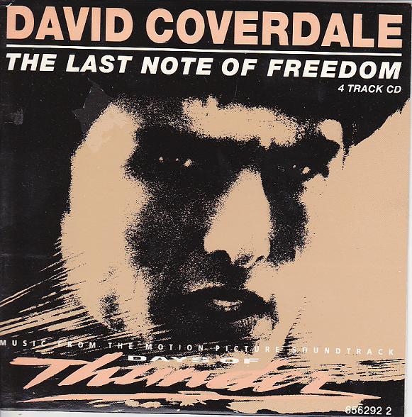 David Coverdale - Last Note of Freedom - Cd