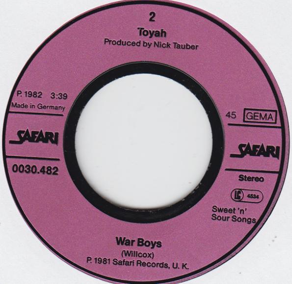Toyah - It's A Mystery - 7 Inch