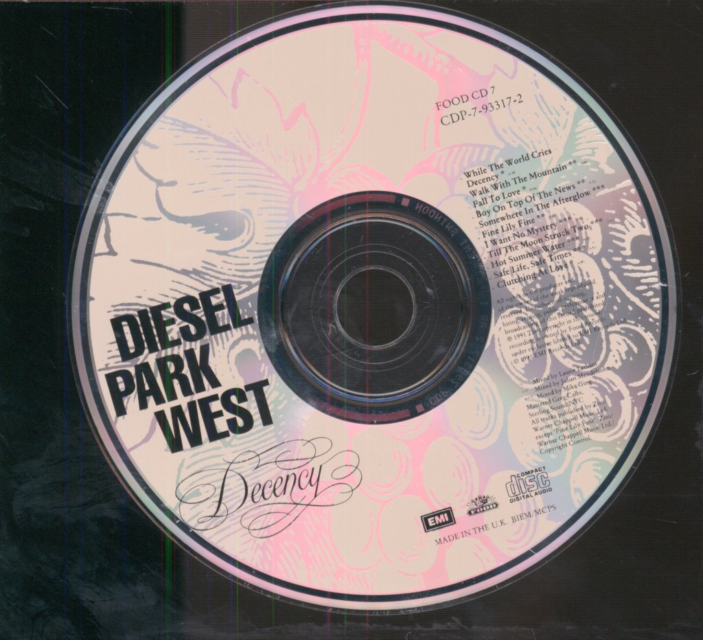 Diesel Park West - Decency - Cd