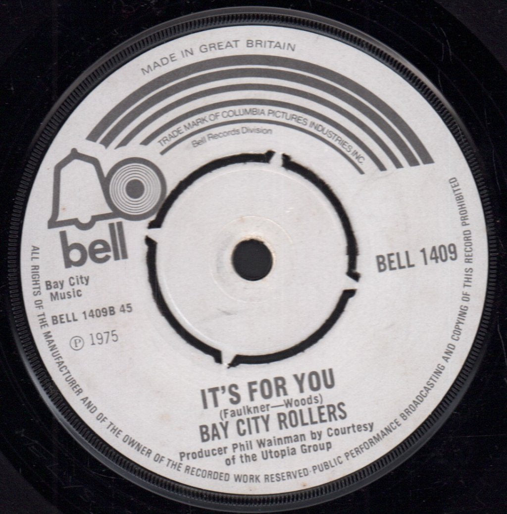 Bay City Rollers - Bye Bye Baby - 7 Inch