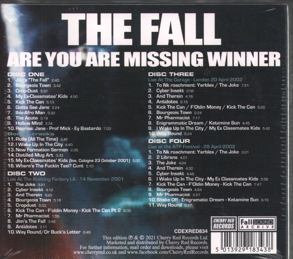 Fall - Are You Are Missing Winner - Cd Box Set