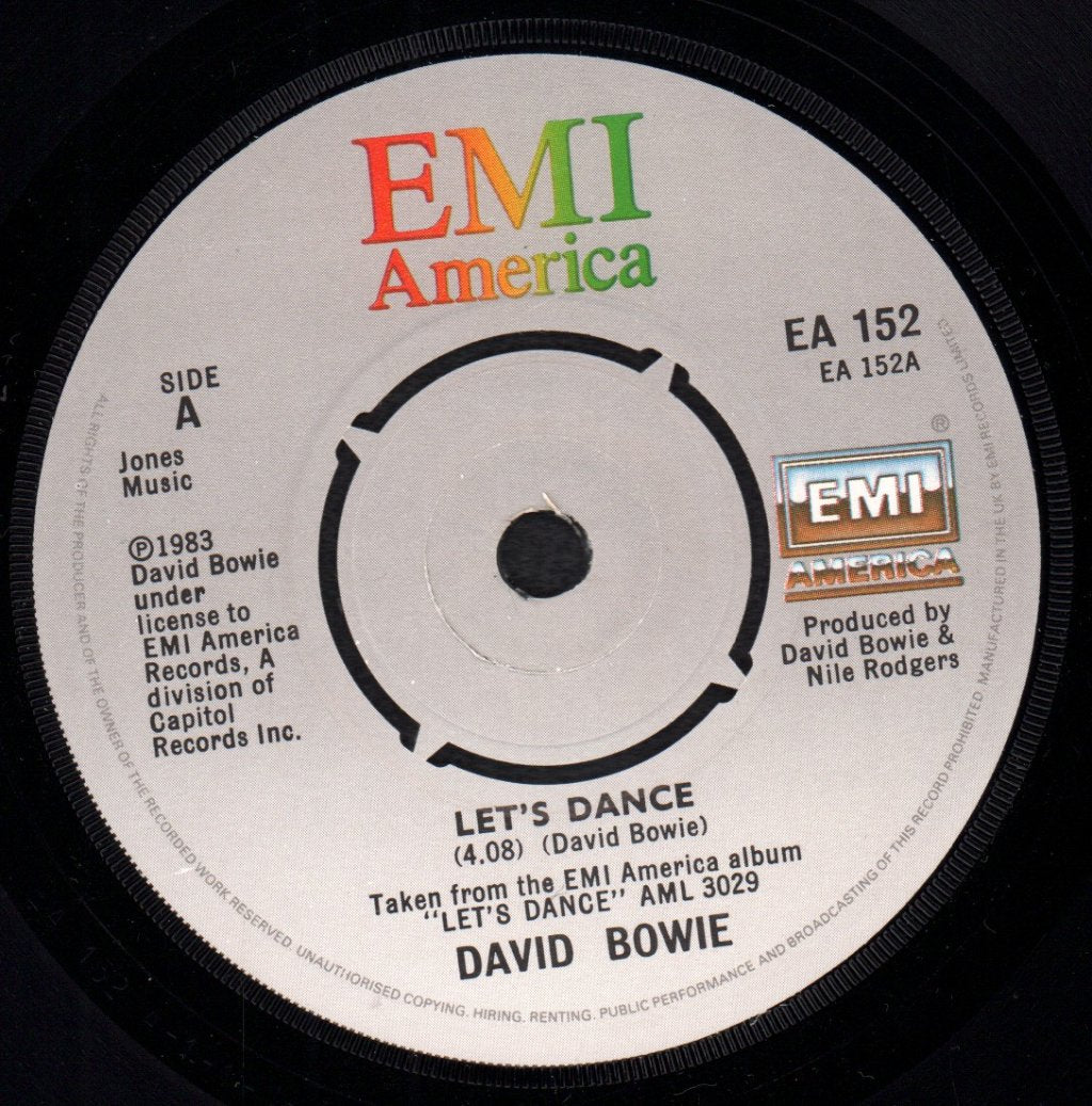 David Bowie - Let's Dance - 7 Inch