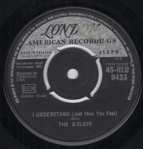 G-Clefs - I Understand - 7 Inch
