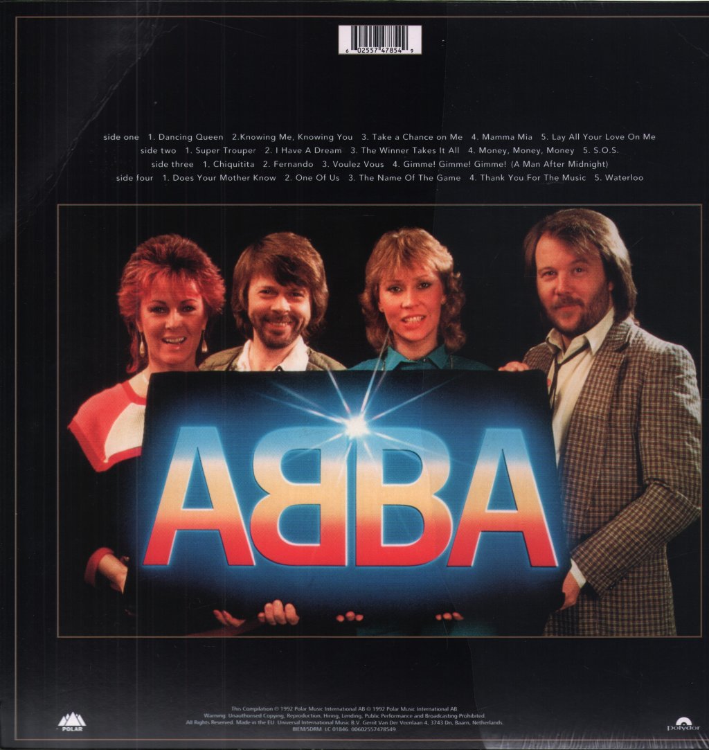 ABBA - Gold (Greatest Hits) - Double Lp