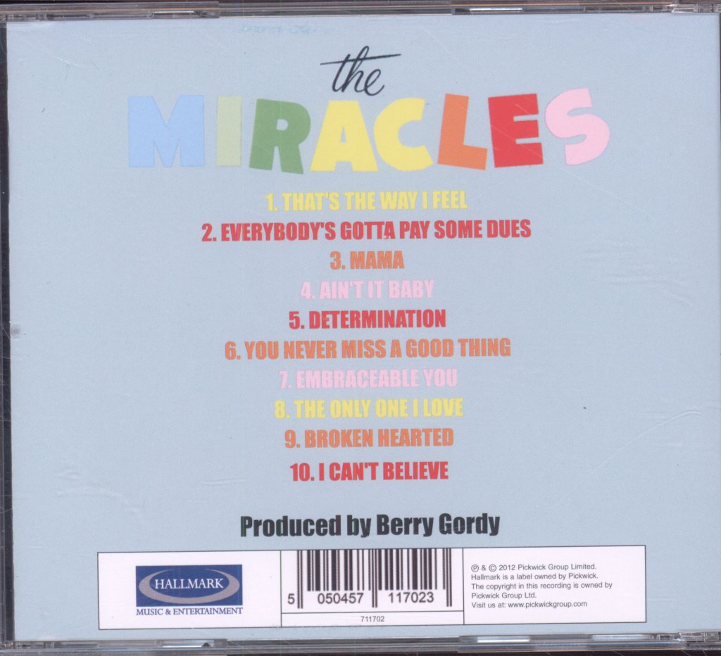 Miracles - Cookin' With The Miracles - Cd