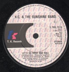 KC And The Sunshine Band - Let's Go Rock And Roll - 7 Inch