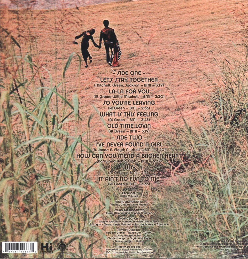 Al Green - Let's Stay Together - Lp