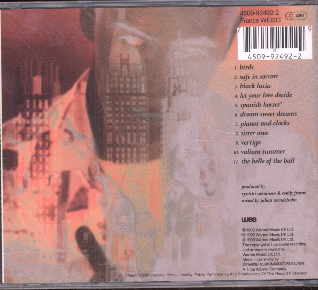 Aztec Camera - Dreamland - Cd
