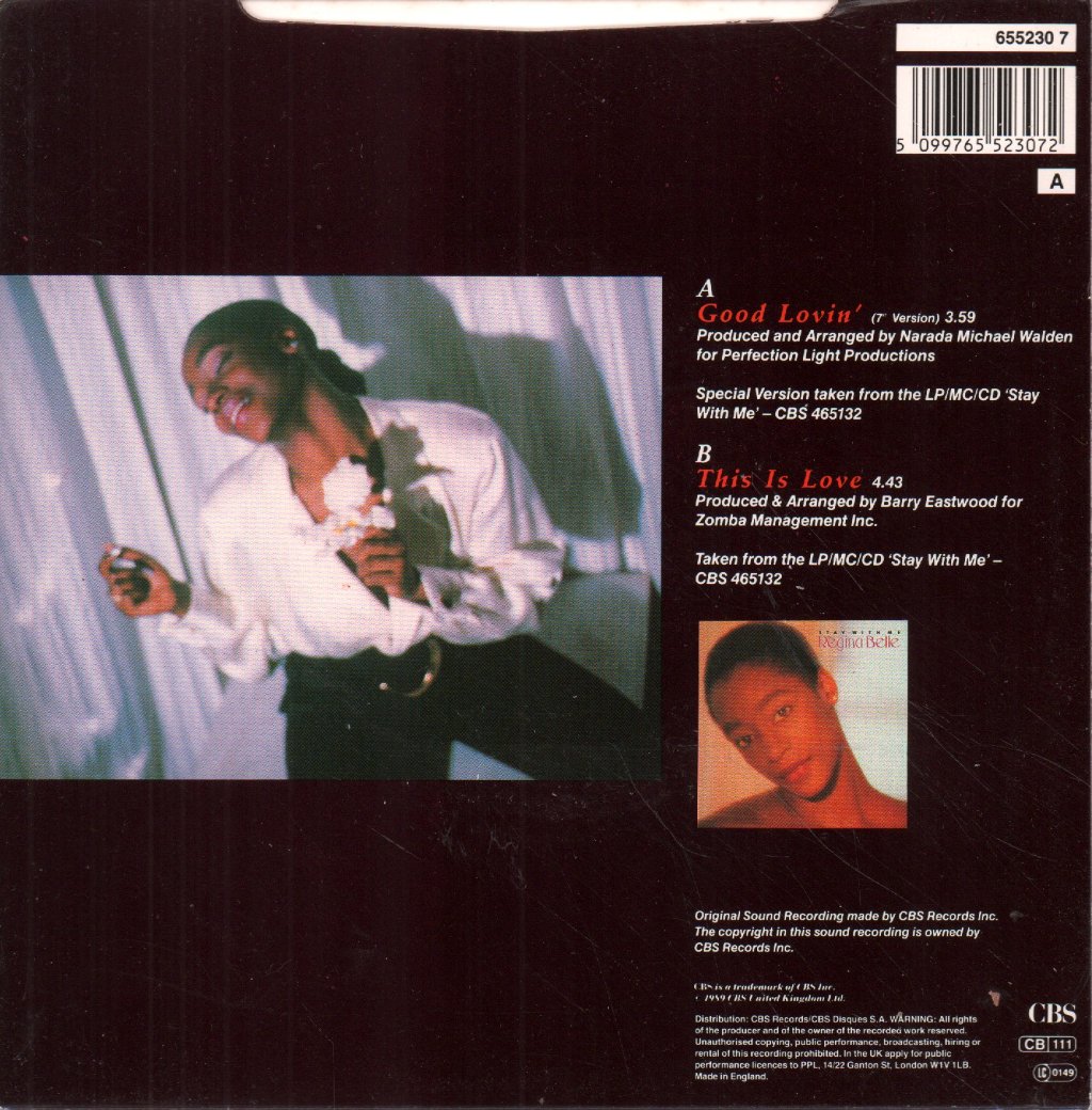 Regina Belle - Good Lovin - 7 Inch
