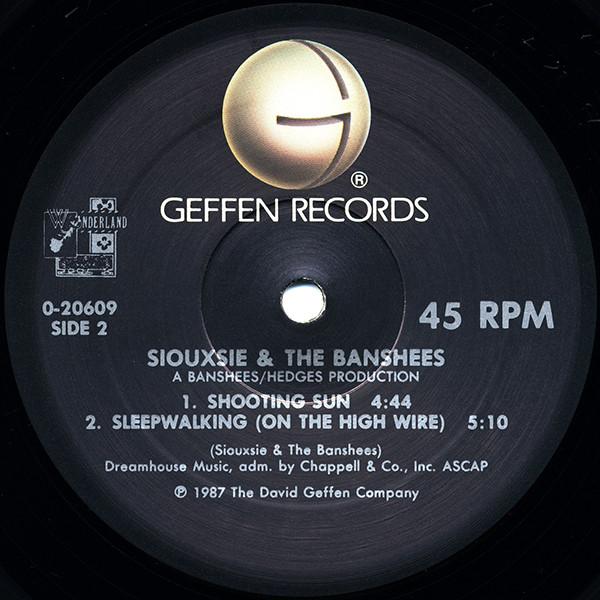 Siouxsie & The Banshees - This Wheel's On Fire - 12 Inch