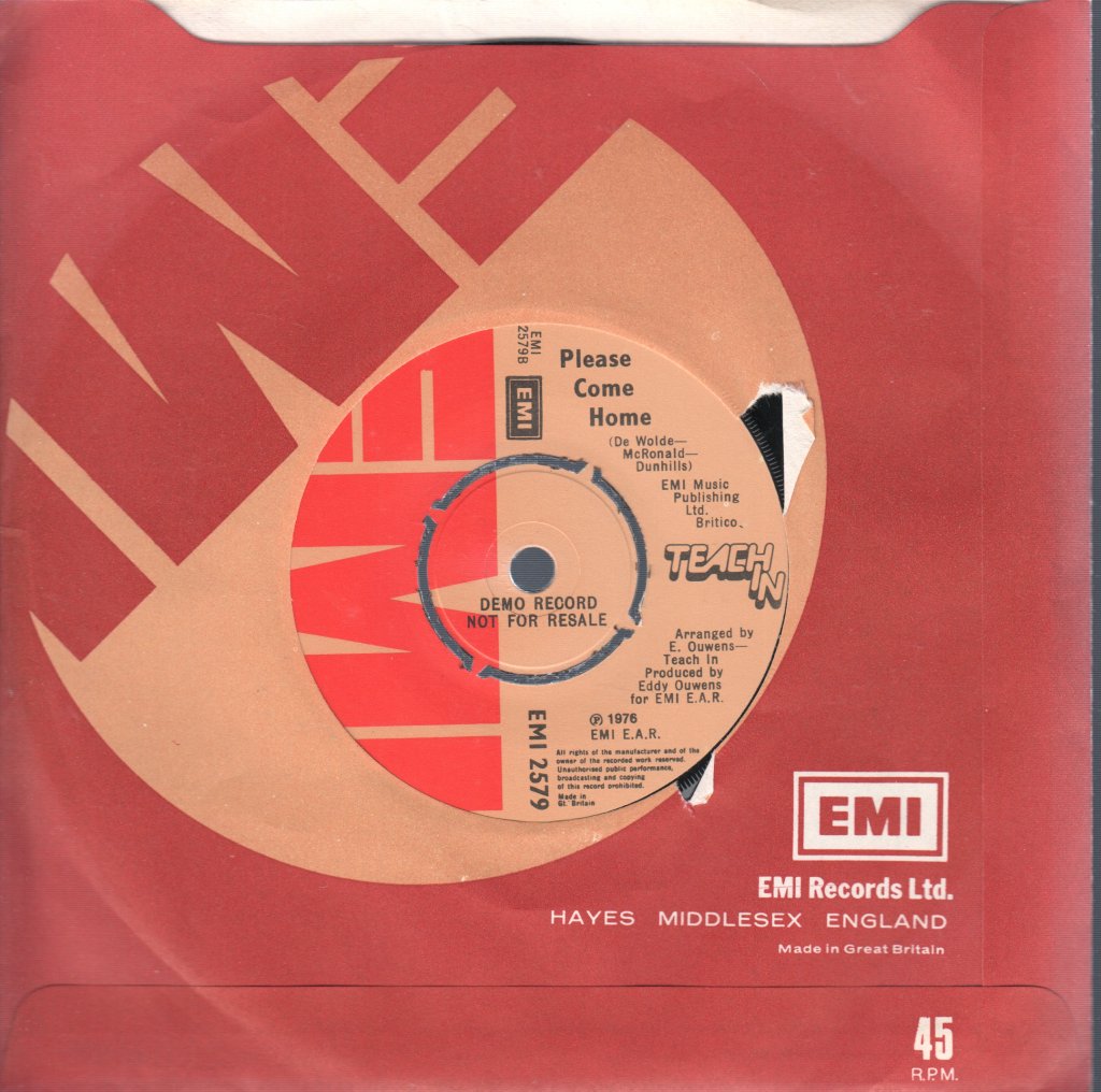 Teach In - Upside Down - 7 Inch