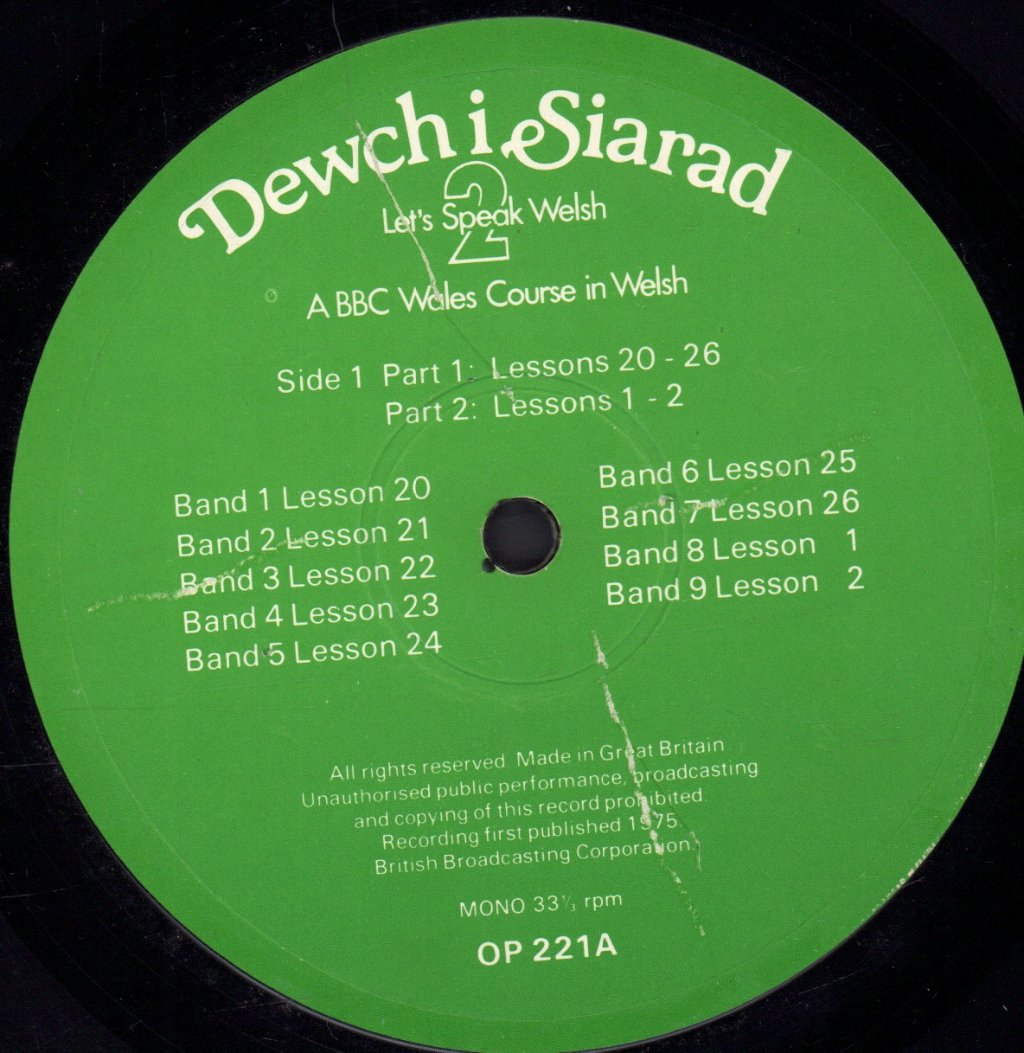 No Artist - Dewch I Siard Lets Speak Welsh 2 - Lp