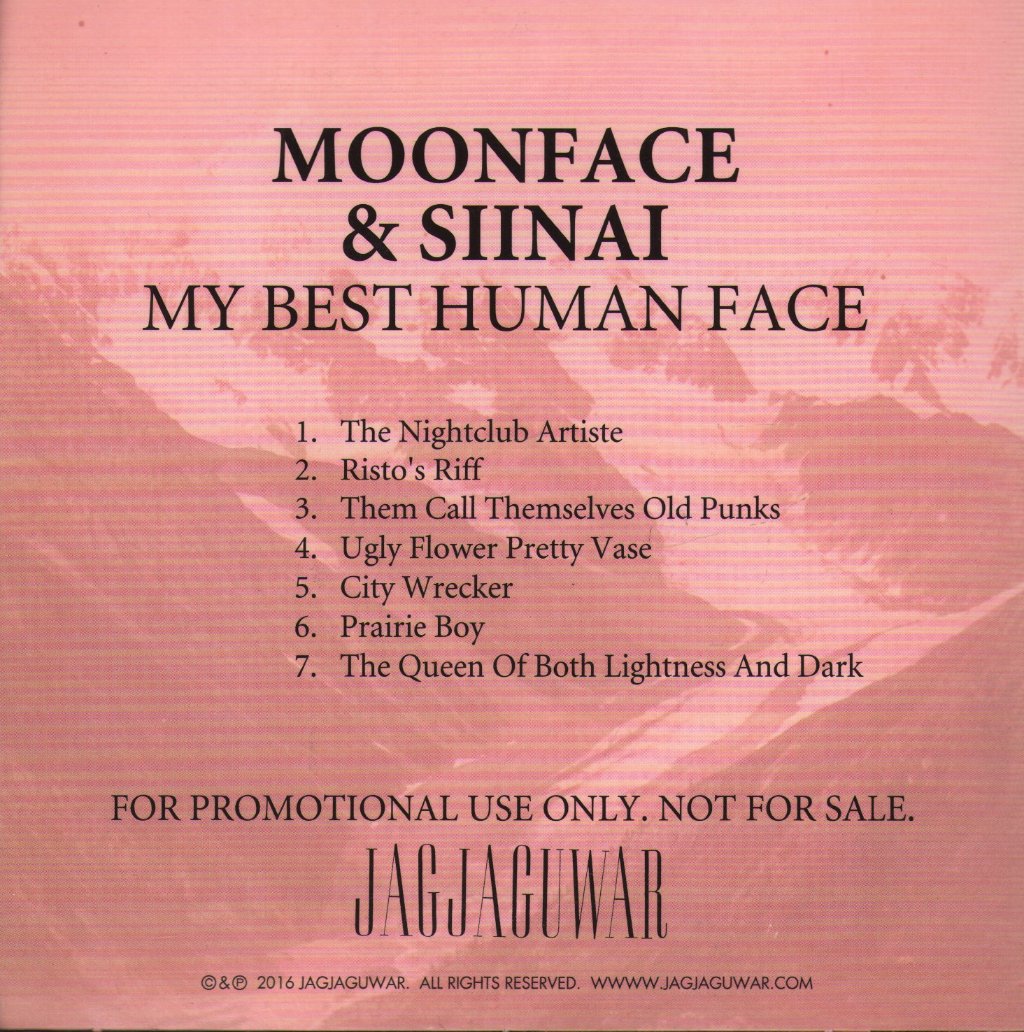 Moonface and Siinai - My Best Human Face - Cd