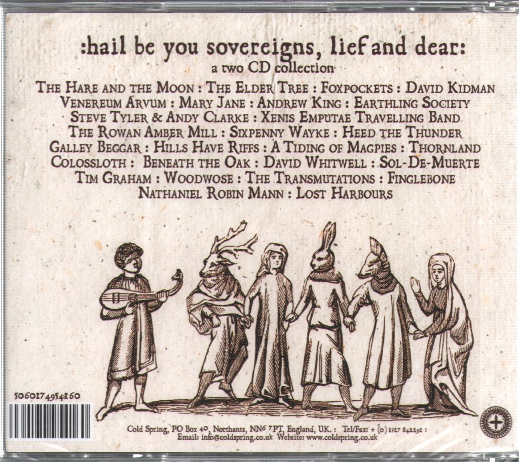 Various Artists - Hail Be You Sovereigns, Lief And Dear - Double Cd