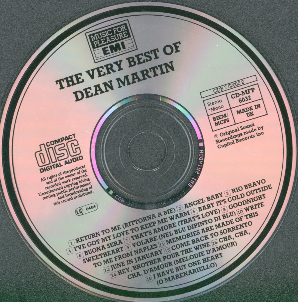 Dean Martin - Very Best Of Dean Martin - Cd