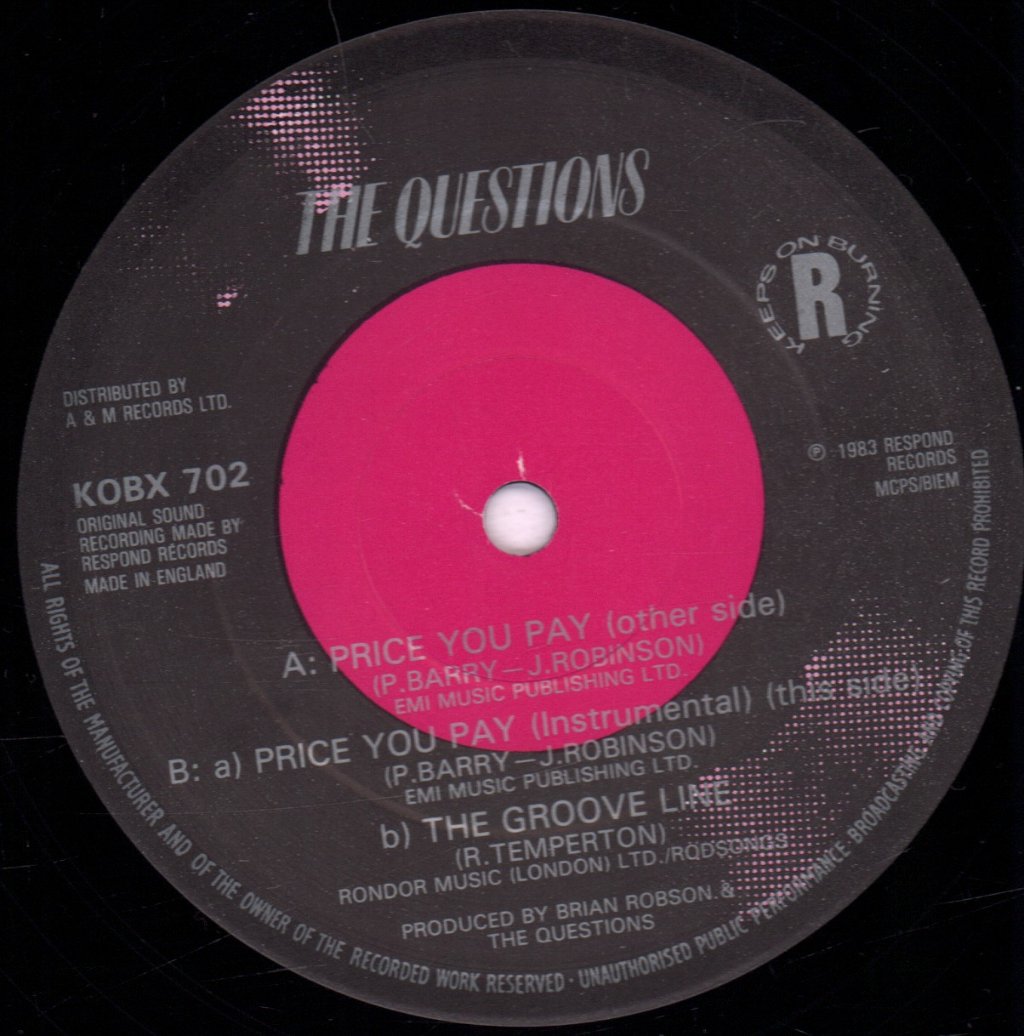 Questions (80'S Group) - Price You Pay - 12 Inch