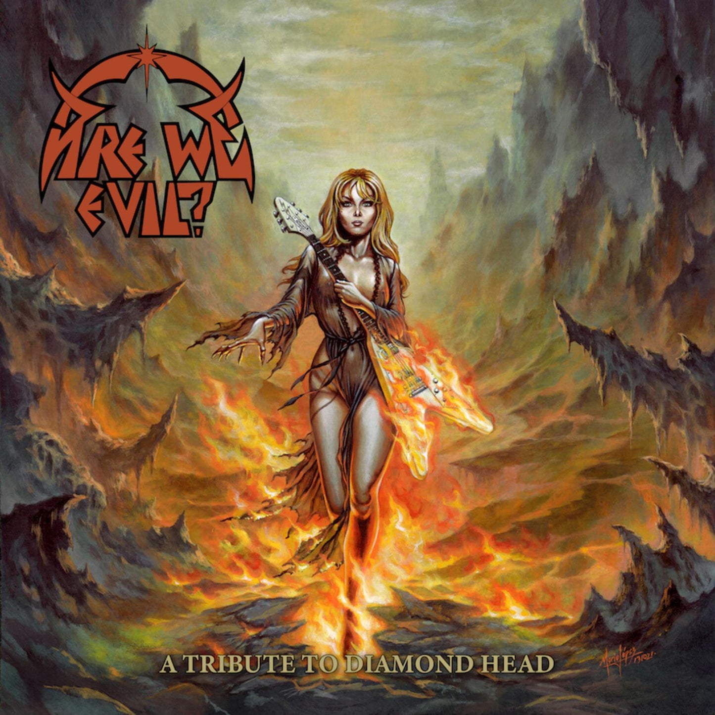 Various Artists - Are We Evil? A Tribute To Diamond Head - Lp