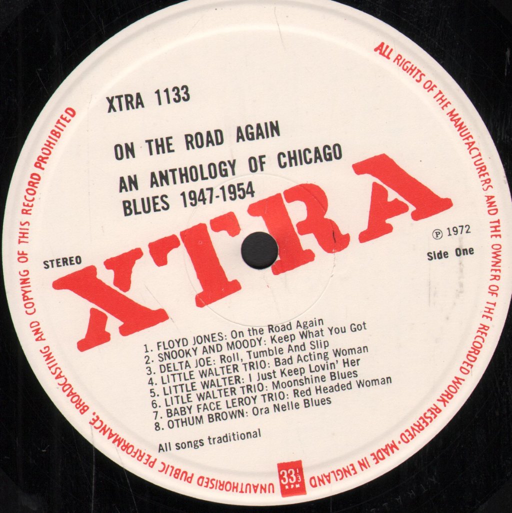 On The Road Again - An Anthology Of Chicago 1947-1954 - Lp