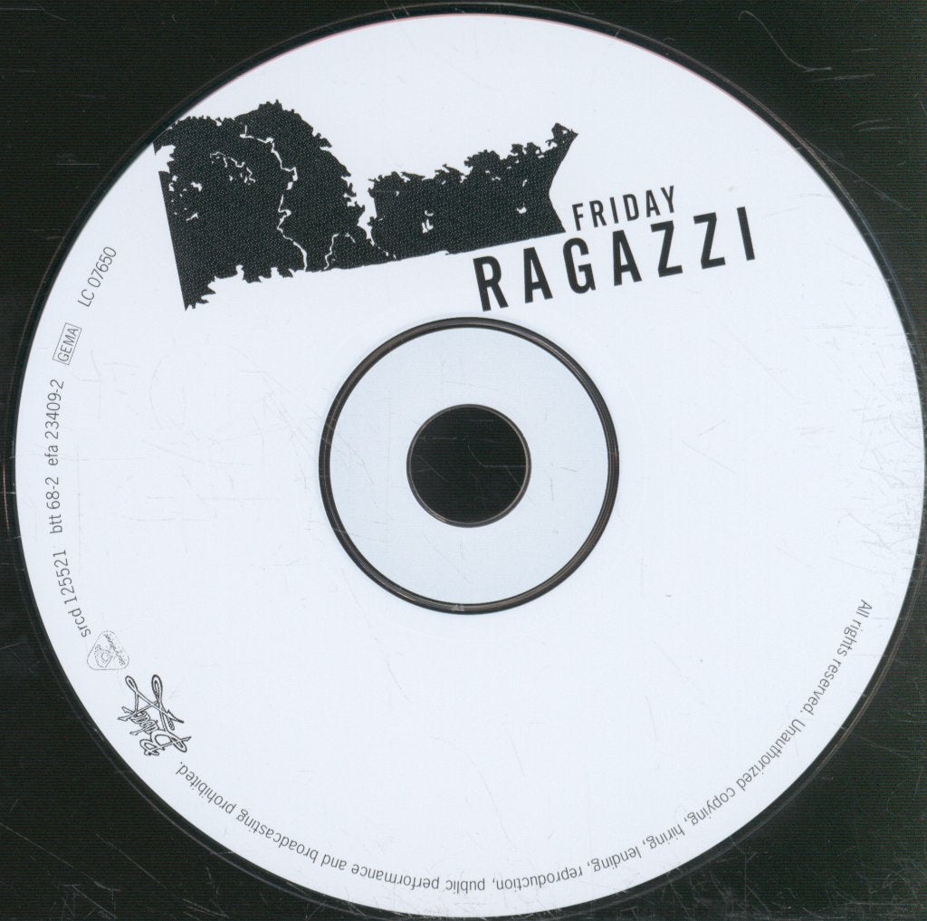 Ragazzi - Friday - Cd