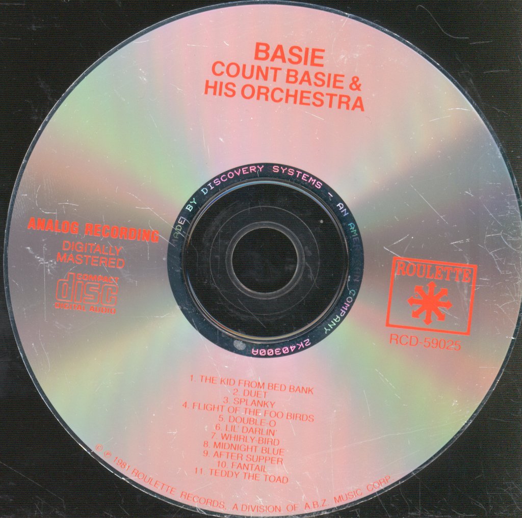 Count Basie Orchestra - Basie - Cd