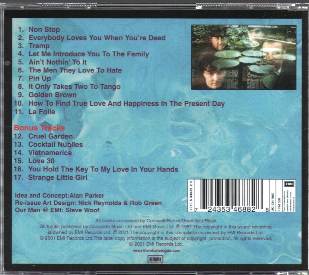 Stranglers - La Folie - Cd