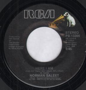 Norman Saleet - Here I Am - 7 Inch