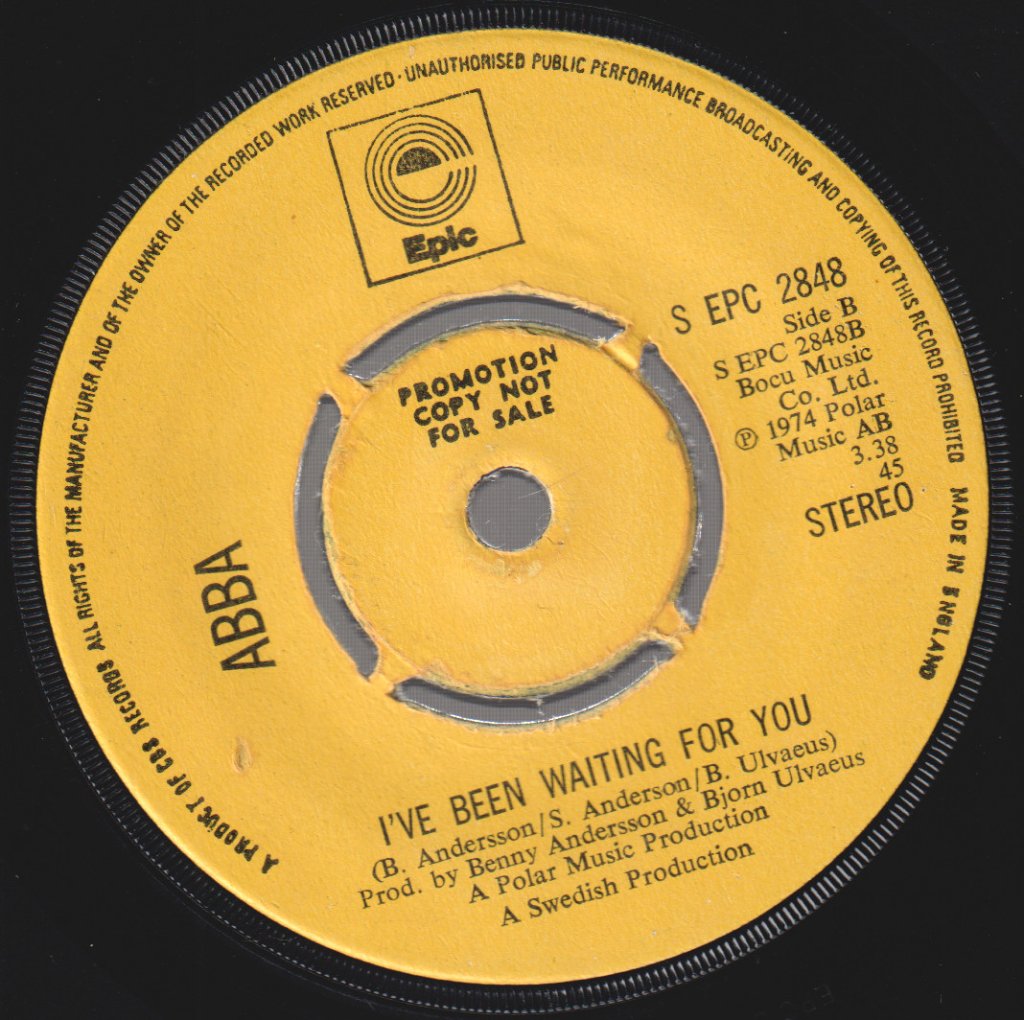 ABBA - So Long - 7 Inch
