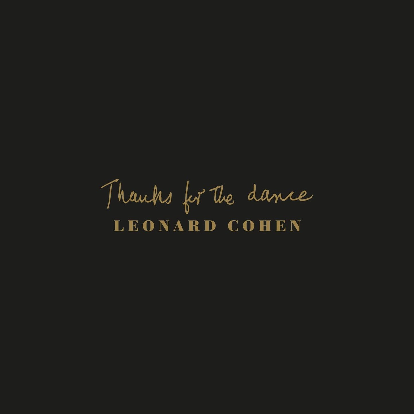 Leonard Cohen - Thanks For the Dance - Cd