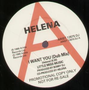 Helena - I Want You - 12 Inch