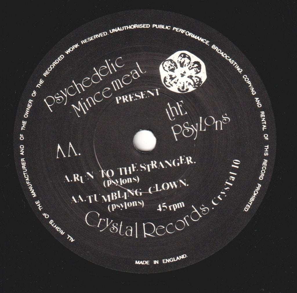 Psylons - Run To The Stranger - 7 Inch