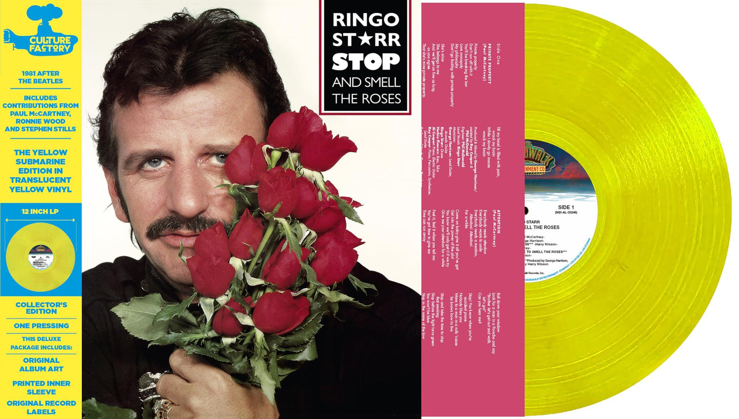 Ringo Starr - Stop and Smell the Roses - Lp